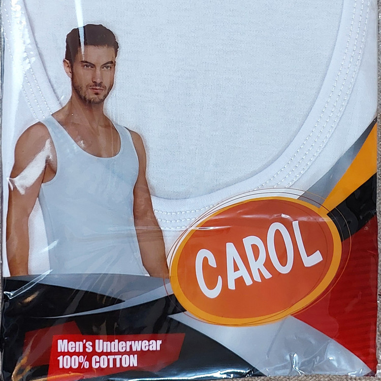 زیرپوش رکابی carol سایزxxl-xl
